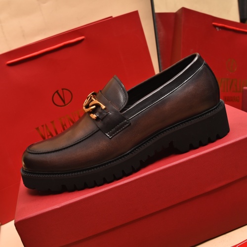 Replica Valentino Leather Shoes For Men #1091140 $100.00 USD for Wholesale
