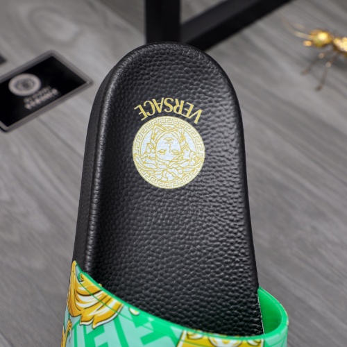 Replica Versace Slippers For Men #1091175 $42.00 USD for Wholesale