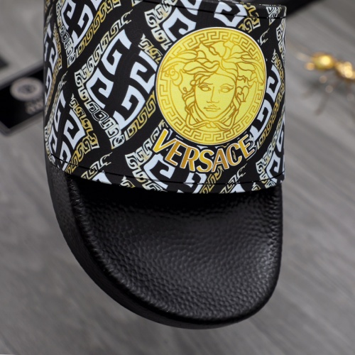Replica Versace Slippers For Men #1091176 $42.00 USD for Wholesale