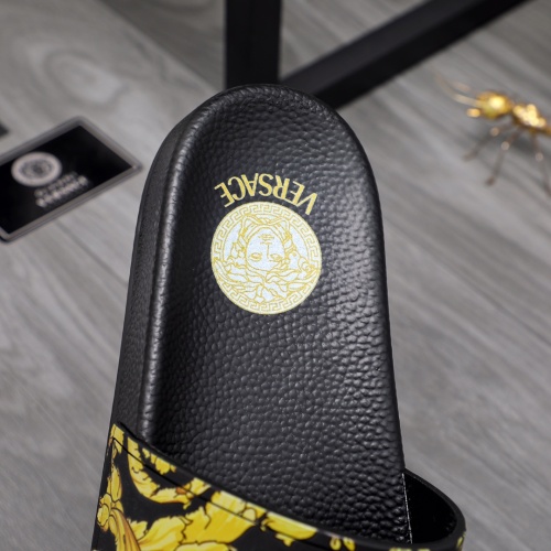 Replica Versace Slippers For Men #1091191 $42.00 USD for Wholesale