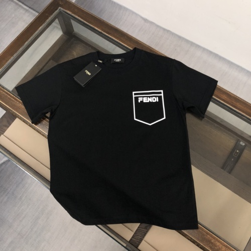 Fendi T-Shirts Short Sleeved For Unisex #1091221 $42.00 USD, Wholesale Replica Fendi T-Shirts
