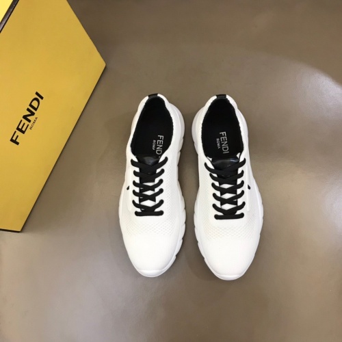Replica Fendi Casual Shoes For Men #1091252 $80.00 USD for Wholesale