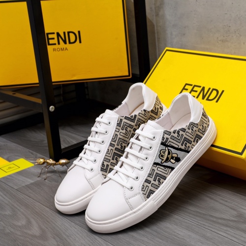 Replica Fendi Casual Shoes For Men #1091329 $68.00 USD for Wholesale