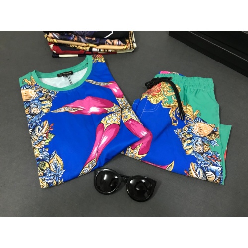 Replica Versace Tracksuits Short Sleeved For Men #1091336 $60.00 USD for Wholesale