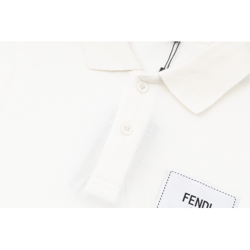 Replica Fendi T-Shirts Short Sleeved For Men #1091398 $39.00 USD for Wholesale