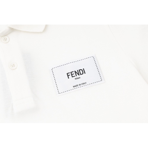 Replica Fendi T-Shirts Short Sleeved For Men #1091398 $39.00 USD for Wholesale
