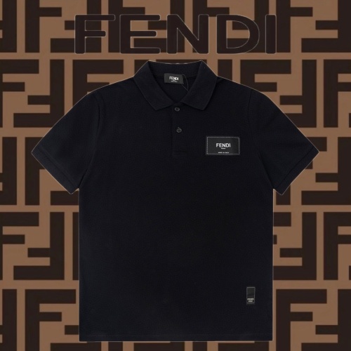 Fendi T-Shirts Short Sleeved For Men #1091399 $39.00 USD, Wholesale Replica Fendi T-Shirts