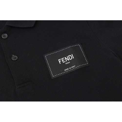 Replica Fendi T-Shirts Short Sleeved For Men #1091399 $39.00 USD for Wholesale