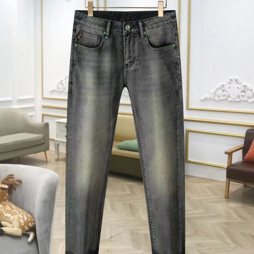 Replica Burberry Jeans For Men #1091561 $52.00 USD for Wholesale