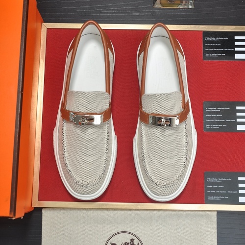 Replica Hermes Casual Shoes For Men #1091562 $96.00 USD for Wholesale