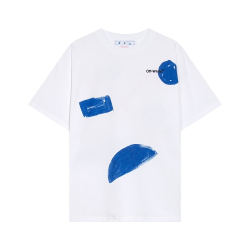 Off-White T-Shirts Short Sleeved For Unisex #1091697 $40.00 USD, Wholesale Replica Off-White T-Shirts