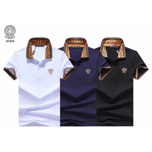 Replica Versace T-Shirts Short Sleeved For Men #1091699 $29.00 USD for Wholesale