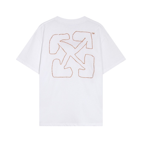 Replica Off-White T-Shirts Short Sleeved For Unisex #1091702 $40.00 USD for Wholesale