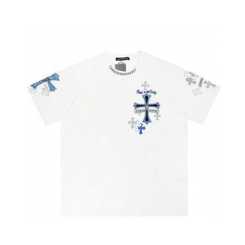 Chrome Hearts T-Shirts Short Sleeved For Unisex #1091731 $45.00 USD, Wholesale Replica Chrome Hearts T-Shirts