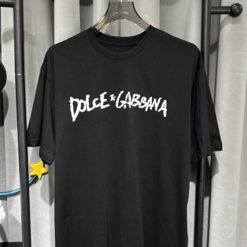 Dolce &amp; Gabbana D&amp;G T-Shirts Short Sleeved For Unisex #1091755 $36.00 USD, Wholesale Replica Dolce &amp; Gabbana D&amp;G T-Shirts