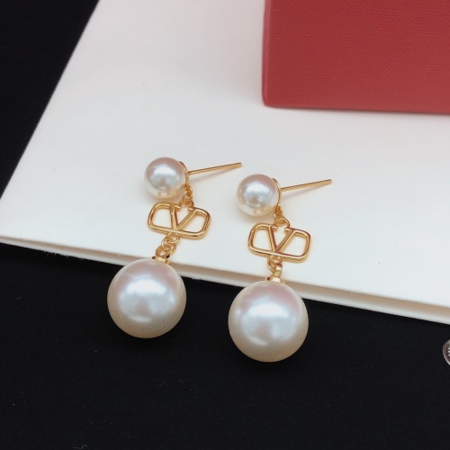 Replica Valentino Earrings For Women #1091806 $27.00 USD for Wholesale