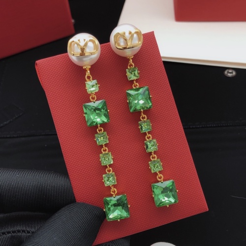Replica Valentino Earrings For Women #1091808 $34.00 USD for Wholesale