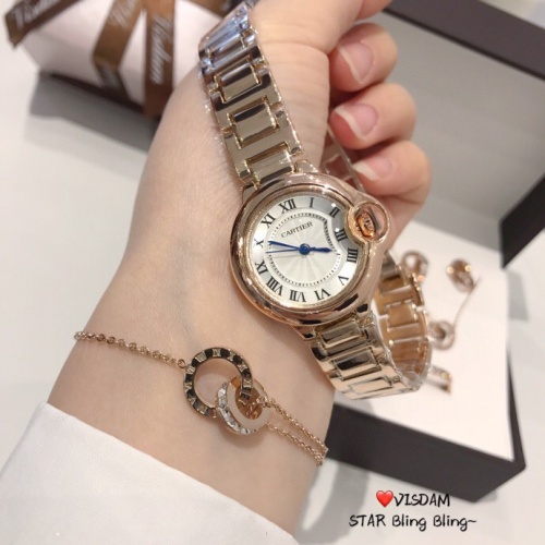 Replica Cartier Watches For Women #1091875 $38.00 USD for Wholesale