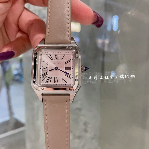 Replica Cartier AAA Quality Watches For Women #1092066 $100.00 USD for Wholesale