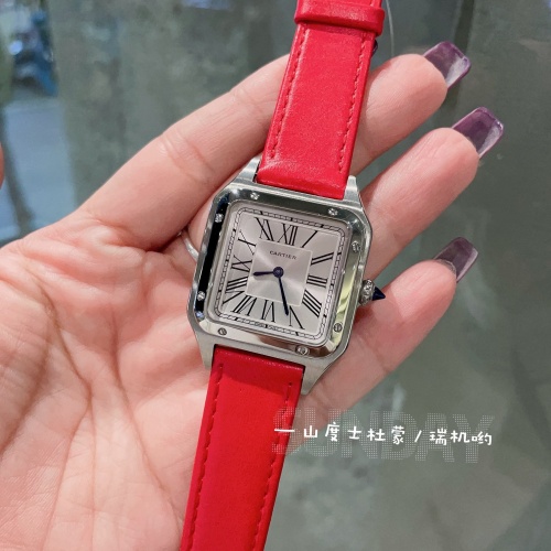 Replica Cartier AAA Quality Watches For Women #1092067 $100.00 USD for Wholesale