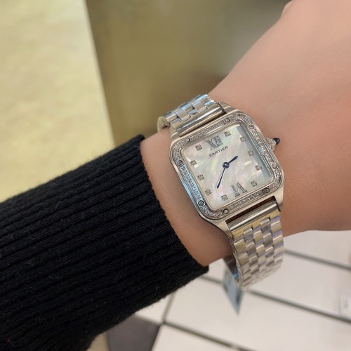 Replica Cartier AAA Quality Watches For Women #1092086 $115.00 USD for Wholesale