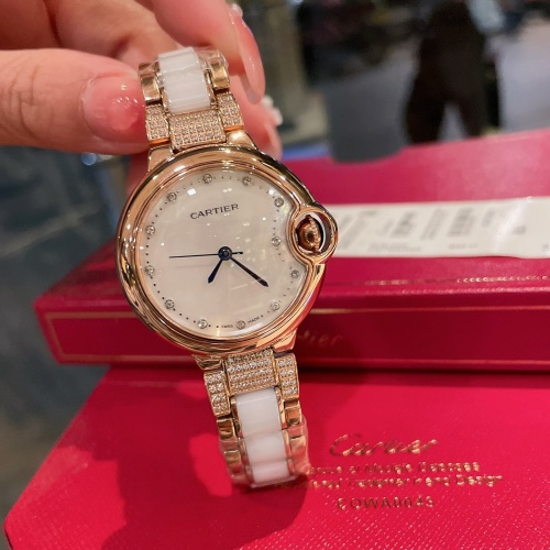Replica Cartier AAA Quality Watches For Women #1092106 $160.00 USD for Wholesale