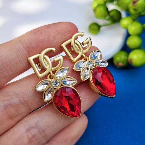 Replica Dolce & Gabbana D&G Earrings For Women #1092117 $32.00 USD for Wholesale