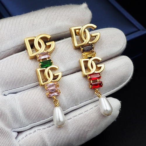 Replica Dolce & Gabbana D&G Earrings For Women #1092126 $27.00 USD for Wholesale