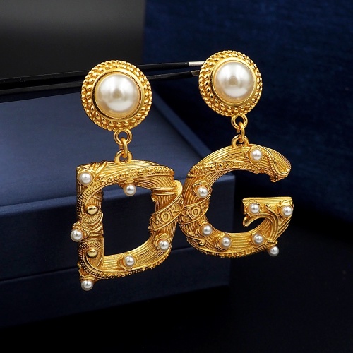 Replica Dolce & Gabbana D&G Earrings For Women #1092127 $27.00 USD for Wholesale