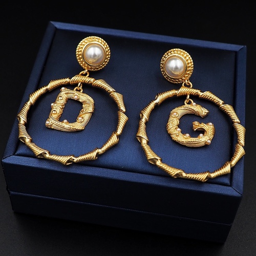 Replica Dolce & Gabbana D&G Earrings For Women #1092128 $27.00 USD for Wholesale