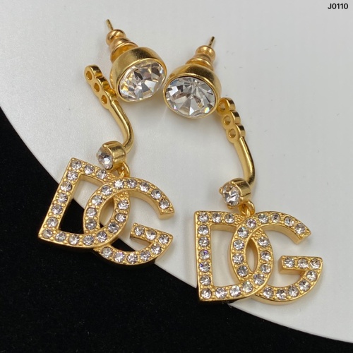 Replica Dolce & Gabbana D&G Earrings For Women #1092129 $29.00 USD for Wholesale