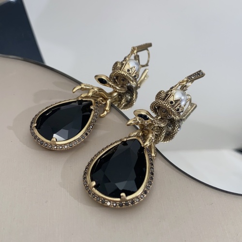 Replica Alexander McQueen Earrings For Women #1092265 $34.00 USD for Wholesale