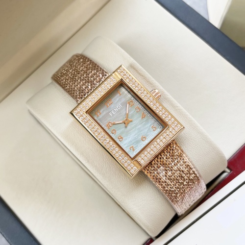 Fendi Quality Watches For Women #1092322 $130.00 USD, Wholesale Replica Fendi Quality Watches