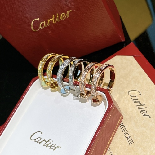 Replica Cartier Earrings For Women #1092427 $36.00 USD for Wholesale
