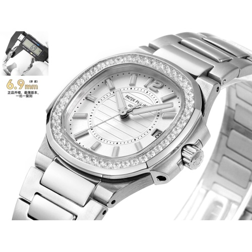 Replica Patek Philippe AAA Quality Watches For Women #1092502 $479.34 USD for Wholesale