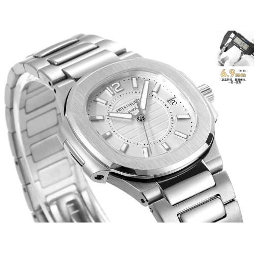 Replica Patek Philippe AAA Quality Watches For Women #1092503 $479.34 USD for Wholesale