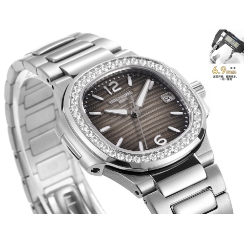 Replica Patek Philippe AAA Quality Watches For Women #1092504 $479.34 USD for Wholesale