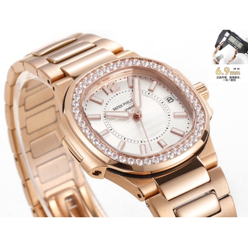 Replica Patek Philippe AAA Quality Watches For Women #1092509 $479.34 USD for Wholesale