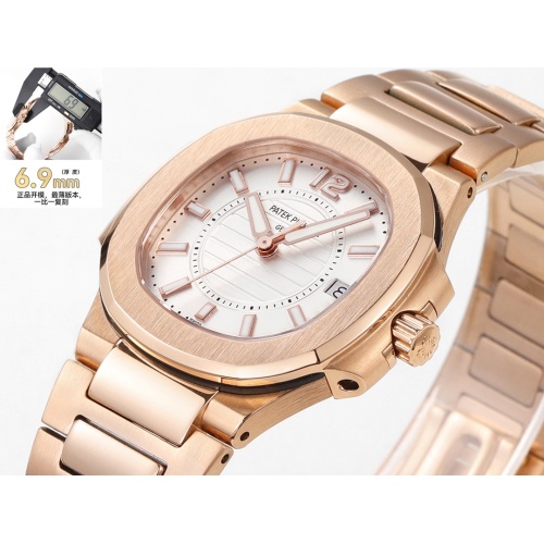 Replica Patek Philippe AAA Quality Watches For Women #1092510 $479.34 USD for Wholesale