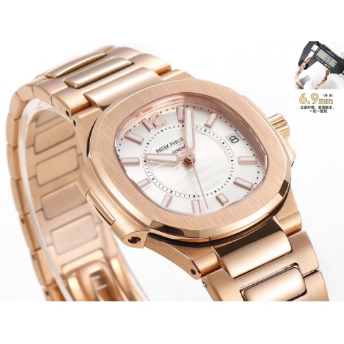 Replica Patek Philippe AAA Quality Watches For Women #1092510 $479.34 USD for Wholesale
