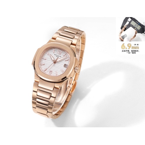 Replica Patek Philippe AAA Quality Watches For Women #1092517 $479.34 USD for Wholesale