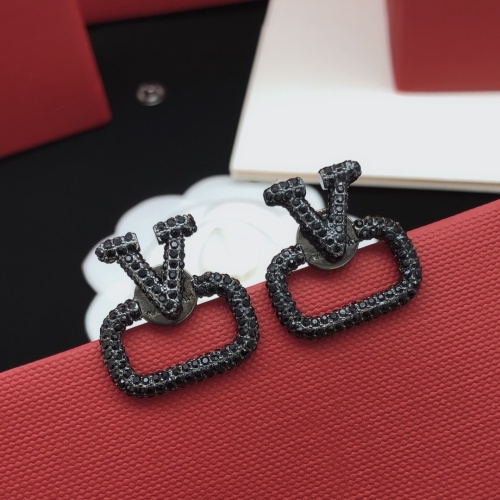 Replica Valentino Earrings For Women #1092535 $32.00 USD for Wholesale