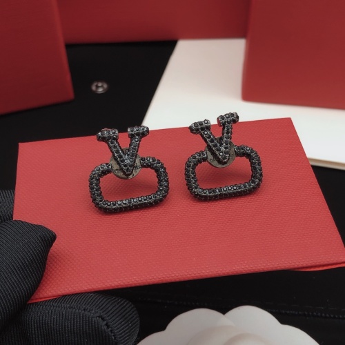 Replica Valentino Earrings For Women #1092535 $32.00 USD for Wholesale