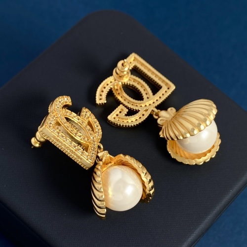Replica Dolce & Gabbana D&G Earrings For Women #1092608 $32.00 USD for Wholesale