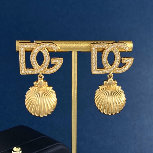Replica Dolce & Gabbana D&G Earrings For Women #1092608 $32.00 USD for Wholesale