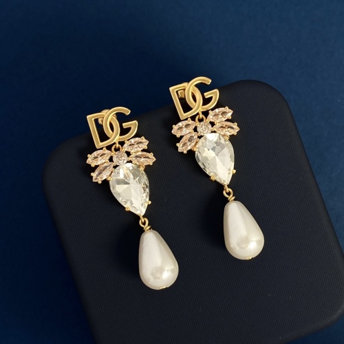 Replica Dolce & Gabbana D&G Earrings For Women #1092610 $32.00 USD for Wholesale