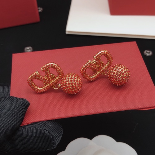 Replica Valentino Earrings For Women #1092617 $36.00 USD for Wholesale