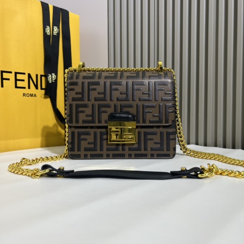 Fendi AAA Quality Messenger Bags For Women #1092822 $132.00 USD, Wholesale Replica Fendi AAA Messenger Bags
