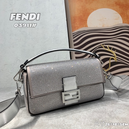 Replica Fendi AAA Quality Messenger Bags For Women #1092863 $192.00 USD for Wholesale