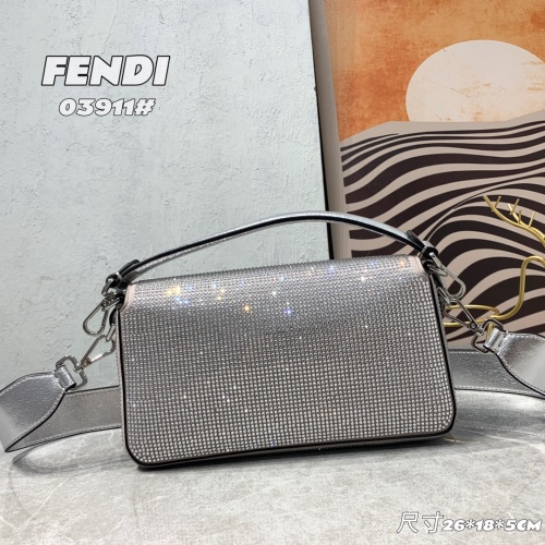 Replica Fendi AAA Quality Messenger Bags For Women #1092863 $192.00 USD for Wholesale